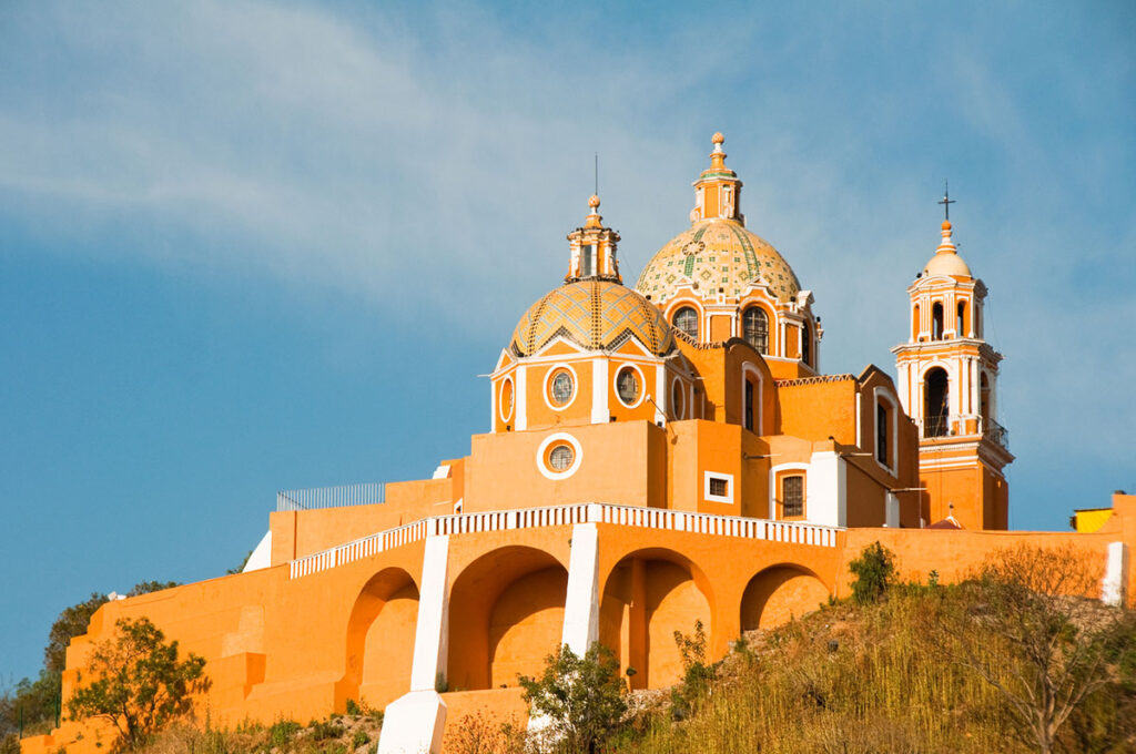 Iglesia de los remedios en puebla